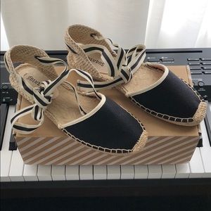 Soludos classic sandal black size 6